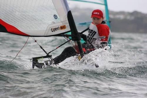 Most improved sailor - Blake Dawson - O'pen BIC Murrays Bay Stack Winchamps 2016 © Murrays Bay S.C